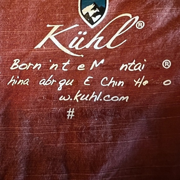 KUHL WOMEN’S CUTE BURNT ORANGE V-NECK T-SHIRT SIZE XS - Picture 4 of 11